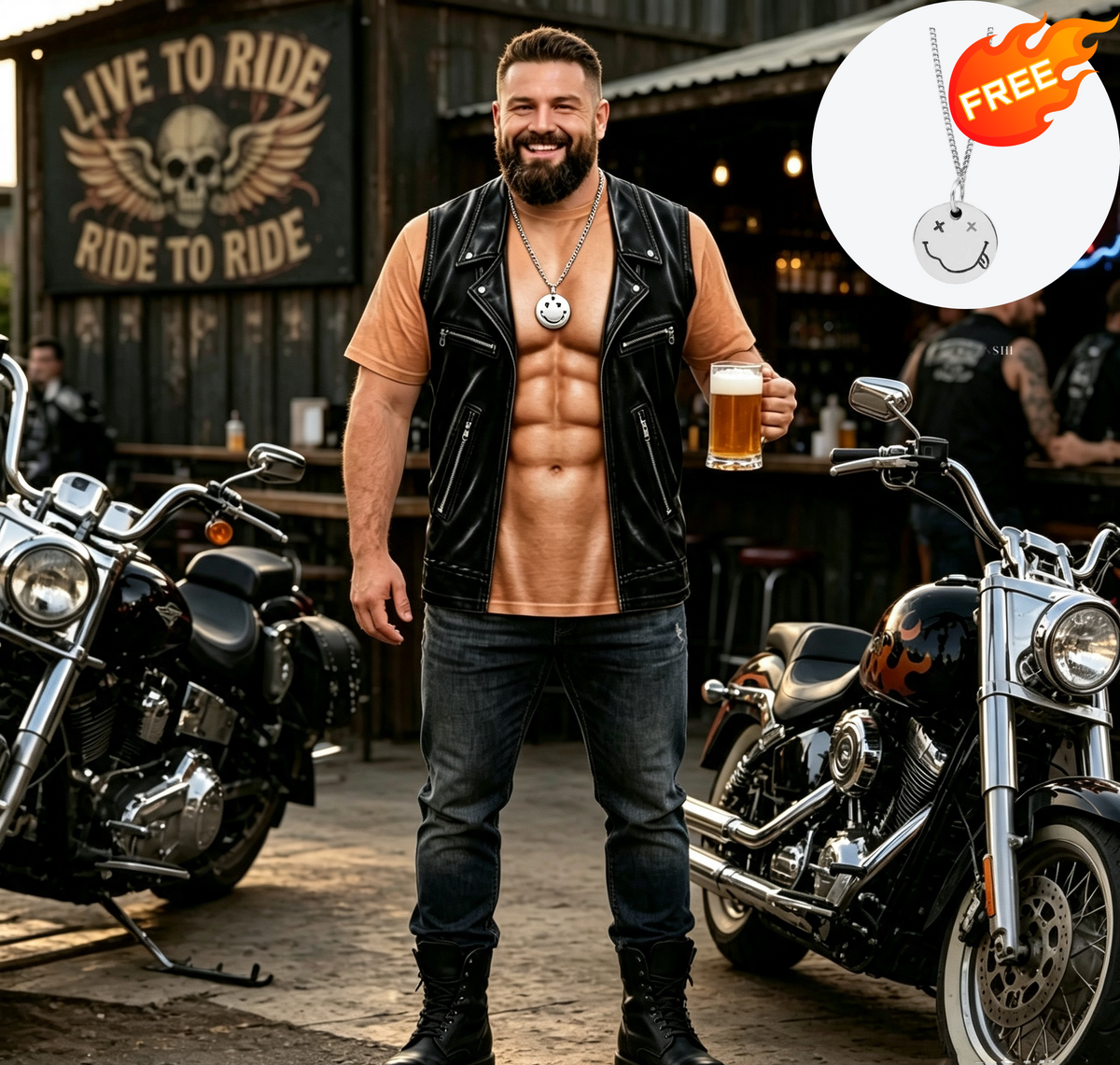 🍂 Őszi kiárusítás!📢50% kedvezmény!! ⏰Férfi vicces, izomnyomatos póló