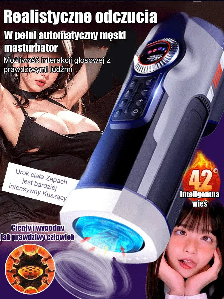 【Reális érzések】Teljesen automatikus férfi maszurbátor