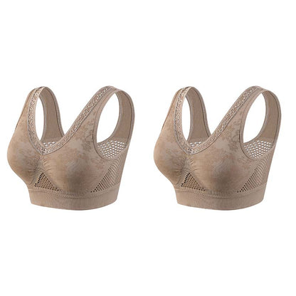 👙TRIAUMPH✨Női varrás nélküli csipke melltartó magas tartást biztosítva