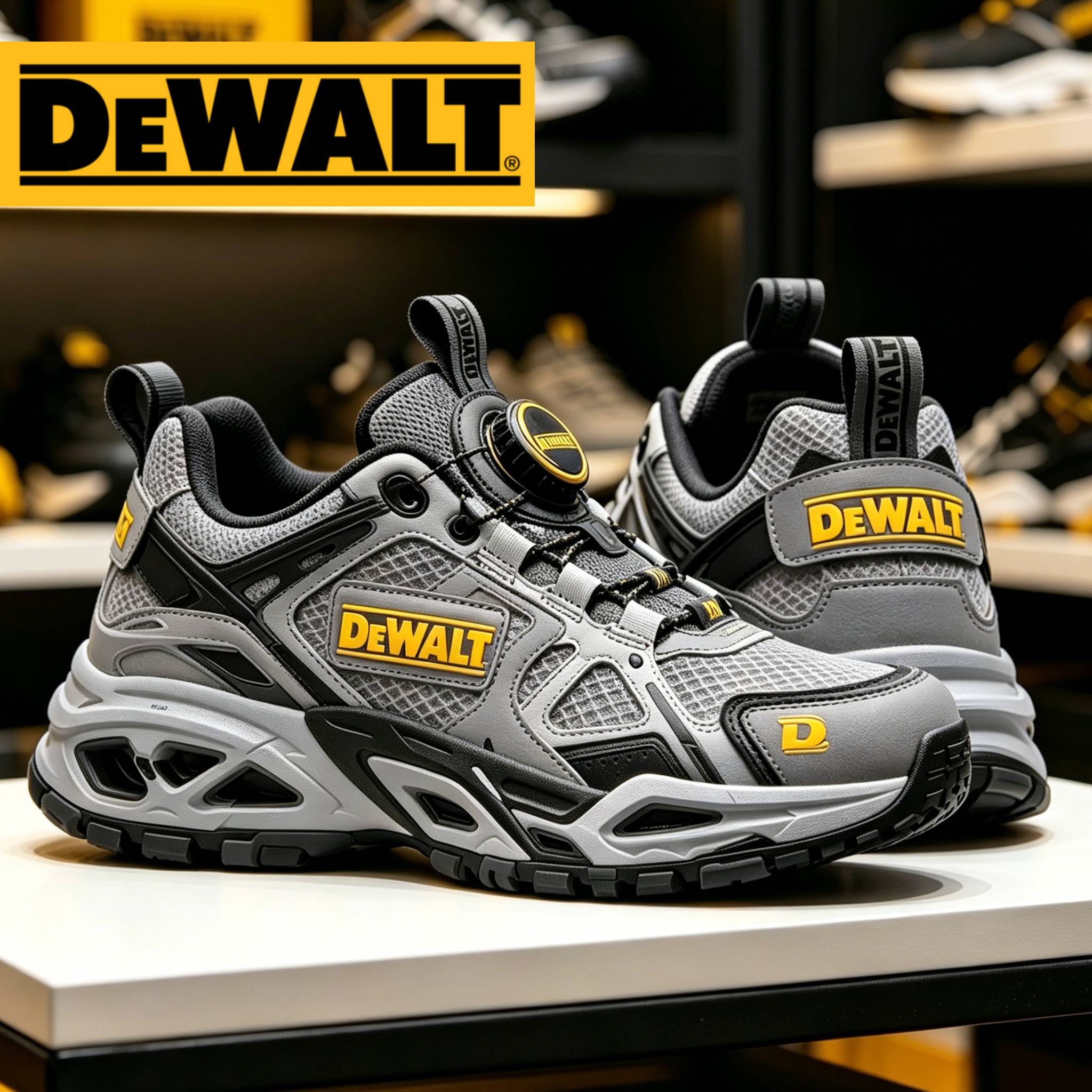 Τα τελευταία 50 σετ κολιέ🎁🌾DEWALT Επαγγελματικά αδιάβροχα και αναπνεύσιμα παπούτσια εργασίας και πεζοπορίας για άνδρες