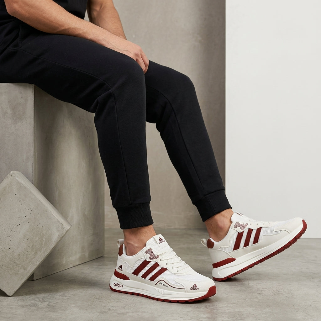 Az utolsó 50 nyaklánc szett🎁Adidas 2026 új nyári lélegző férfi sportcipői