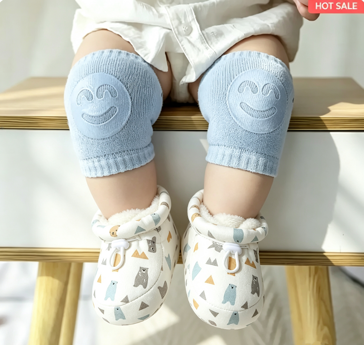 👶🍼 Csúszásgátló térdvédő babáknak🎠