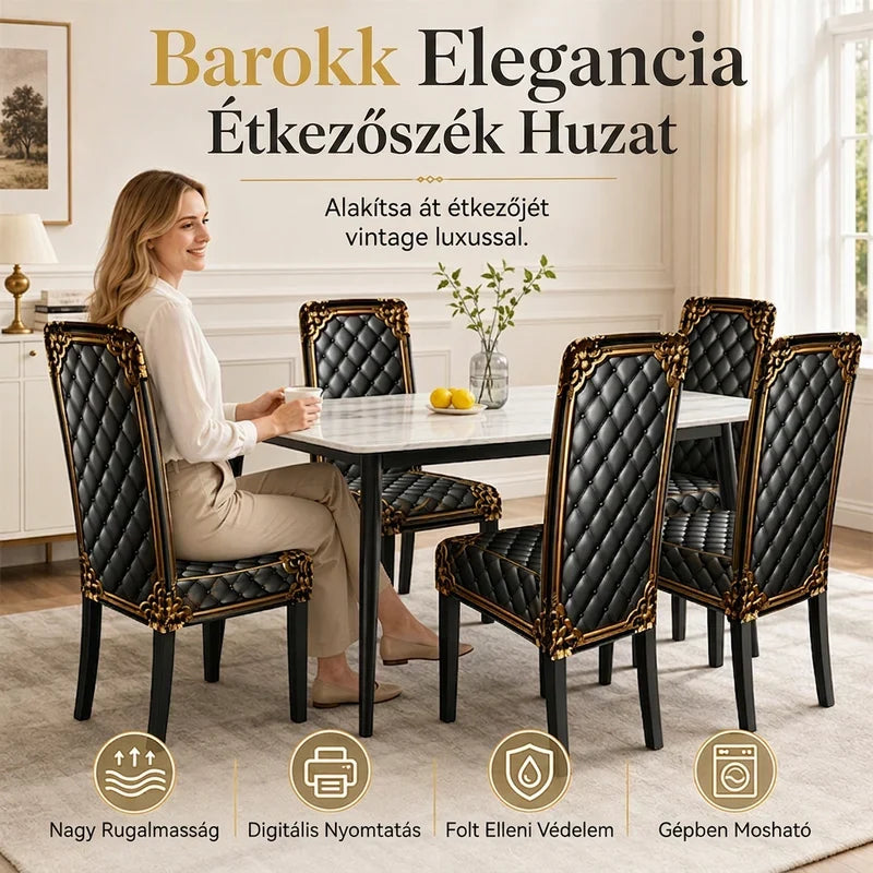 🪑✨ Rugalmas székhuzat – mosható, testre szabott és könnyen tisztítható