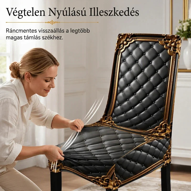 🪑✨ Rugalmas székhuzat – mosható, testre szabott és könnyen tisztítható